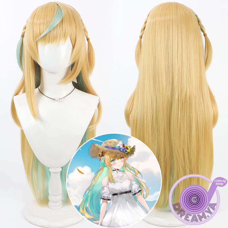 Anime Cosplay Wig Heat Resistant - Wig Cosplay Tachitsute Toto Vtuber Rambut