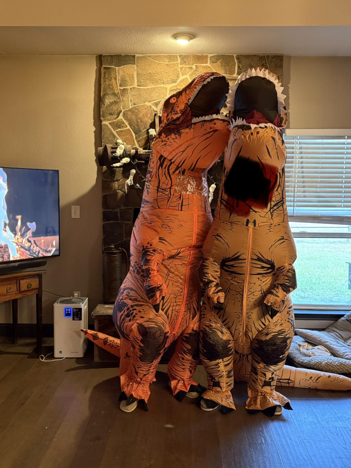 Kostum Dinosaurus Tiup Dewasa  - Inflatable Dinosaur Costume Adult ulasan dan harga