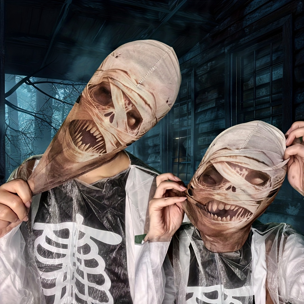 1 Buah Masker Tambal Sulam Kai - Led Purge Mask Halloween ulasan dan harga
