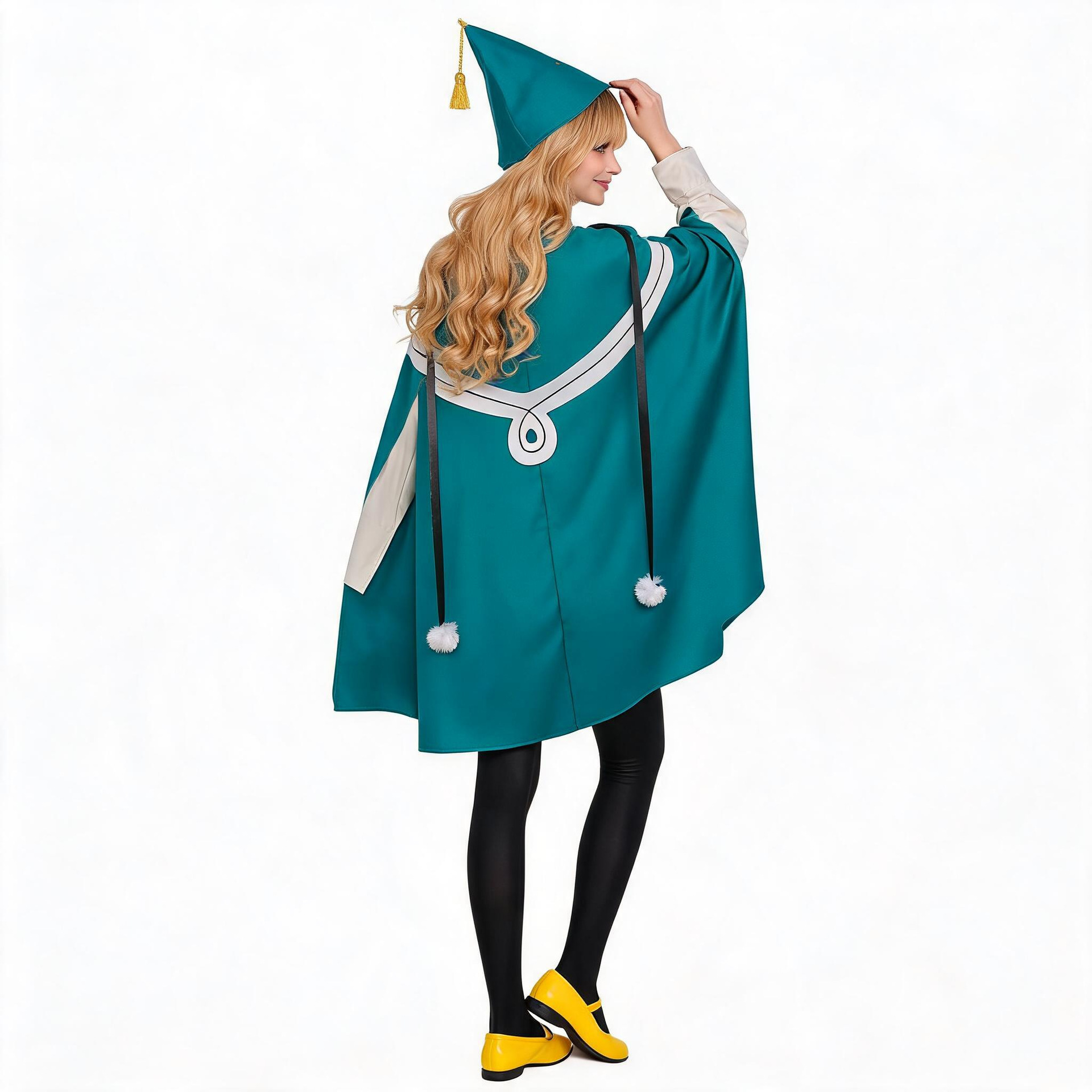 Kostum Cosplay Anime Witch Hat - Magic Tricks ulasan dan harga
