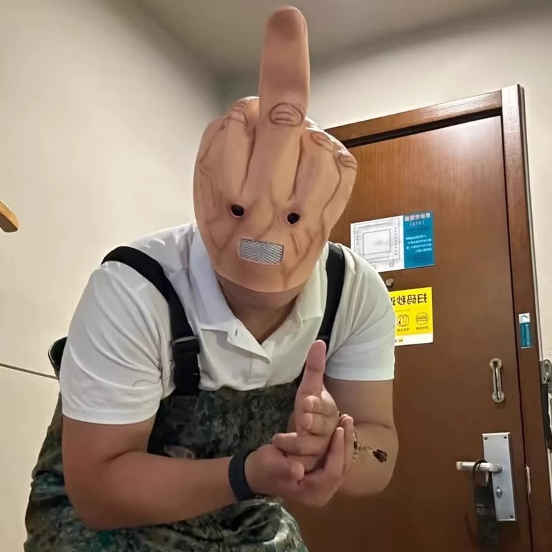 Topeng Cosplay Lucu Baru, Tope - Prank Toys ulasan dan harga