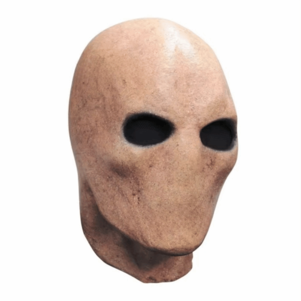 Topeng Slenderman Halloween, T - Latex Alien Mask Realistic ulasan dan harga