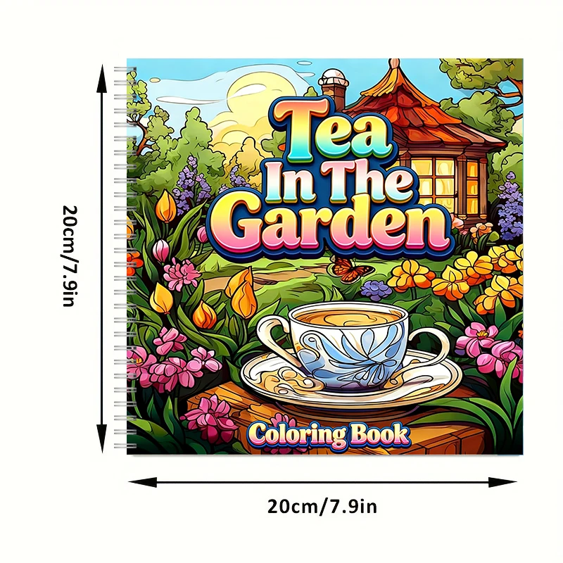 Buku Mewarnai Tea In The Garde - Party Supplies ulasan dan harga